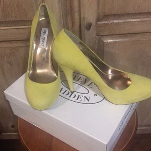 Suede Steve Madden High Heels